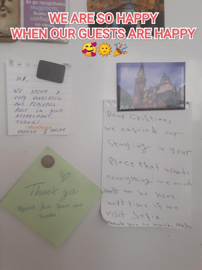 Lovely City Center 1Bd, 1Bt Apartment صوفيا المظهر الخارجي الصورة